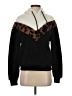 Derek Heart 100% Polyester Animal Print Black Pullover Sweater Size S - photo 1