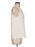 Staccato Ivory Sleeveless Blouse Size M - photo 4