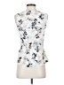 Laundry by Shelli Segal 100% Polyester Silver Sleeveless Blouse Size XS - photo 2