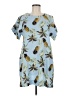 Ellison Tropical Blue Casual Dress Size M - photo 1