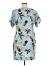 Ellison Tropical Blue Casual Dress Size M - photo 2
