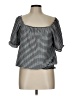 Cato Black 3/4 Sleeve Blouse Size L - photo 1