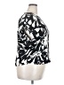 Nine West 100% Polyester Black Short Sleeve Blouse Size XXL - photo 4