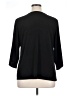 MICHAEL Michael Kors Black 3/4 Sleeve Top Size 1X - photo 2