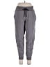 DKNY Solid Gray Track Pants Size L - photo 1
