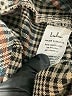 Lulus Plaid Gray Casual Pants Size M - photo 8