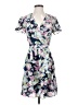 Slate & Willow 100% Polyester Print Blue Cocktail Dress Size 2 - photo 1