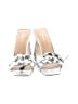 Express Metallic Silver Sandals Size 8 - photo 2