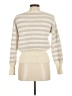 Mystree Stripes Ivory Pullover Sweater Size M - photo 2