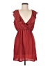 Color Me Red 100% Polyester Solid Red Cocktail Dress Size M - photo 1