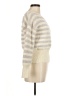 Mystree Stripes Ivory Pullover Sweater Size M - photo 4