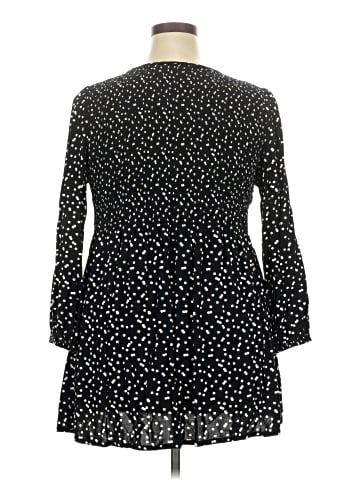 Yours Clothing 3/4 Sleeve Top (view 2)