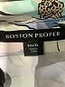 Boston Proper Print Blue Long Sleeve Blouse Size XL - photo 7