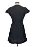 Express Solid Gray Casual Dress Size S - photo 2