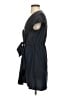 Express Solid Gray Casual Dress Size S - photo 5