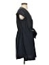 Express Solid Gray Casual Dress Size S - photo 4