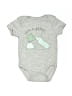 Assorted Brands Graphic Gray Short Sleeve Onesie Size 0-3 mo - photo 1