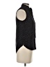 Veronica Beard 100% Silk Black Sleeveless Silk Top Size 0 - photo 4