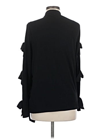 August Silk Cardigan (view 2)