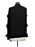 August Silk Black Cardigan Size M - photo 2