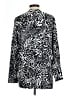 Lisette Animal Print Black Long Sleeve Blouse Size L - photo 2