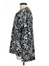 Lisette Animal Print Black Long Sleeve Blouse Size L - photo 5