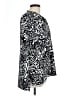 Lisette Animal Print Black Long Sleeve Blouse Size L - photo 4