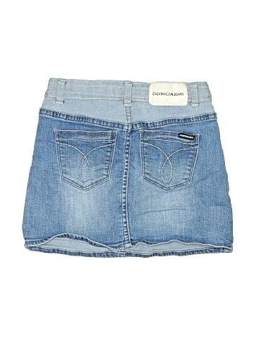CALVIN KLEIN JEANS Denim Skirt (view 2)