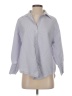 Zara Gray 3/4 Sleeve Button-Down Shirt Size XS - photo 1