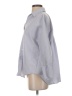 Zara Gray 3/4 Sleeve Button-Down Shirt Size XS - photo 5