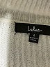 Lulus Stripes Ivory Pullover Sweater Size S - photo 7