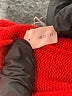 Moth Red Turtleneck Sweater Size S - photo 9