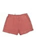 Pure Navy 100% Lyocell Solid Red Shorts Size M - photo 1