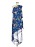Slate & Willow 100% Polyester Blue Cocktail Dress Size 6 - photo 1