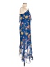 Slate & Willow 100% Polyester Blue Cocktail Dress Size 6 - photo 4