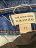 Madewell Hearts Blue Jeans Size 27 waist - photo 8