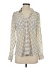Express Ivory Long Sleeve Blouse Size S - photo 1