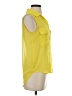 Lovers + Friends 100% Polyester Yellow Sleeveless Blouse Size XS - photo 4