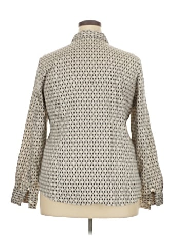 Van Heusen Long Sleeve Button-Down Shirt (view 2)