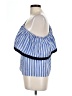 Milly Blue Sleeveless Blouse Size L - photo 5