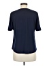 Chico's Blue Short Sleeve Blouse Size Med (1) - photo 2