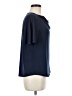 Chico's Blue Short Sleeve Blouse Size Med (1) - photo 4