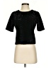 Ann Taylor Blue Black Short Sleeve Top Size XS - photo 1
