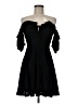 Boohoo Stars Black Cocktail Dress Size 6 - photo 1