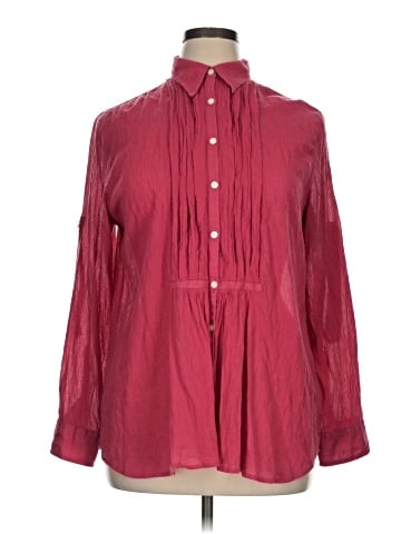 Lauren Jeans Co. Long Sleeve Blouse (view 1)