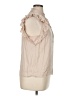 FRAME 100% Polyester Tan Sleeveless Blouse Size XL - photo 4