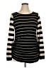 The Limited Stripes Black Pullover Sweater Size XL - photo 1