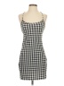 Unbranded Checkered-gingham Black Casual Dress Size S (estimated) - photo 1