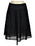 Talbots Polka Dots Black Casual Skirt Size 8 - photo 2
