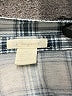 Passport Plaid Gray Long Sleeve Button-Down Shirt Size S - photo 7